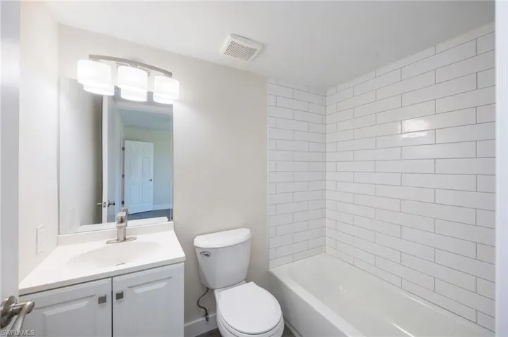 2nd Bedroom Ensuite bath fully updated