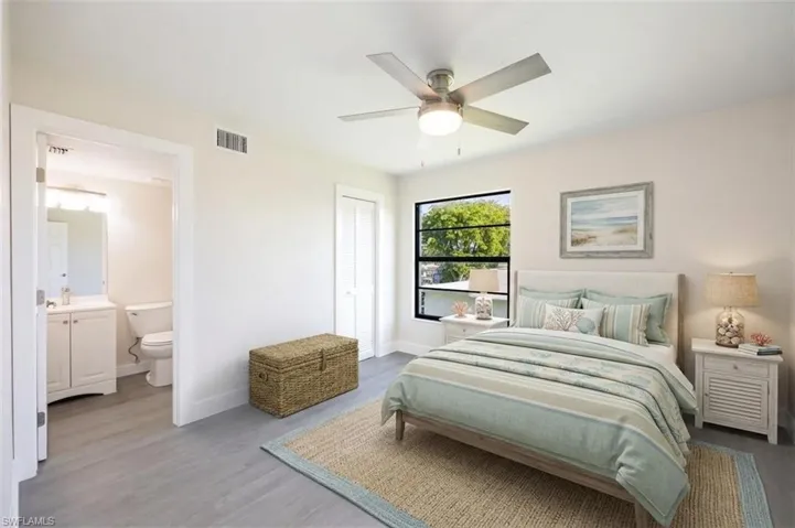 Virtually Staged 2nd bedroom Option 2