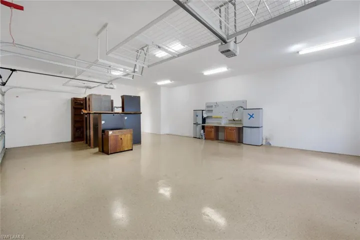 Car collectors dream garage - 4 spaces, room for lifts, and long