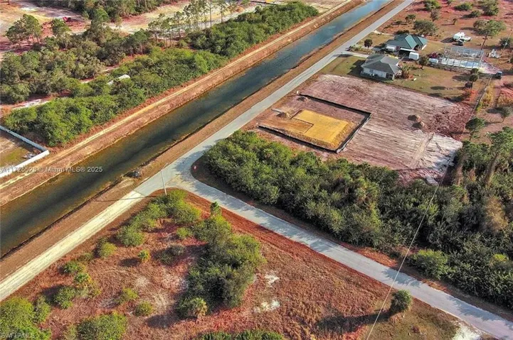 Aerial view of property's location