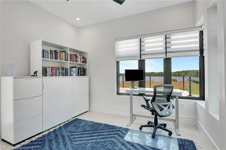 Office featuring baseboards