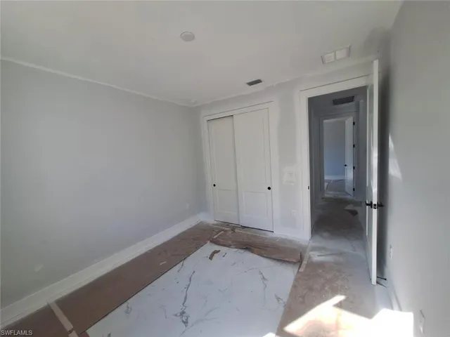 Bedroom featuring a closet