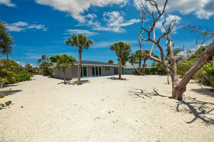 View of rear view of house