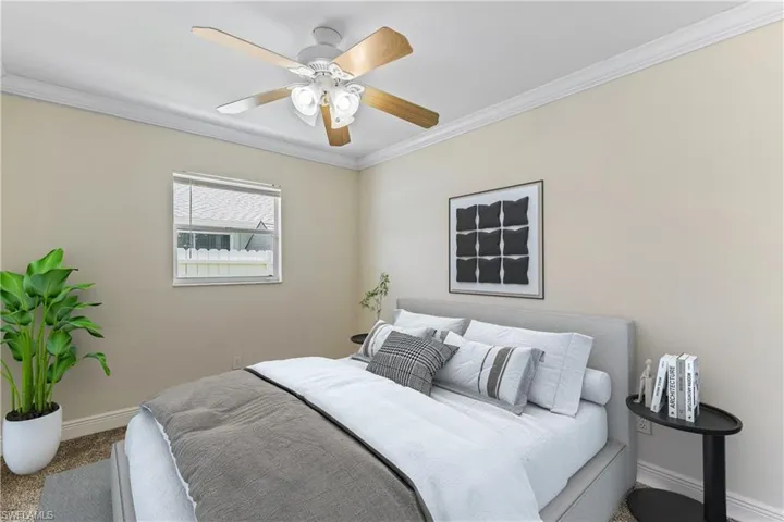 Virtually Staged Den