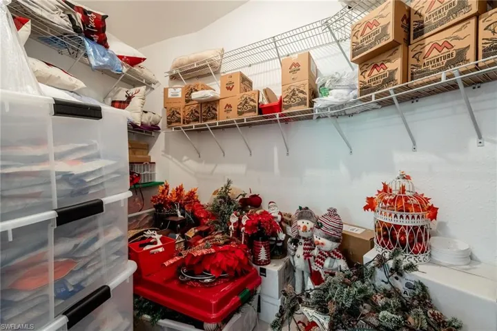 This storage room for all the extras!