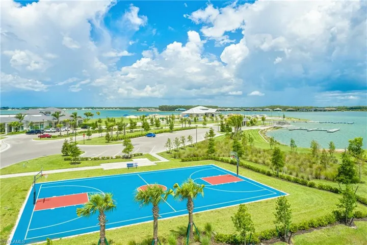 Wildblue even has an outdoor full sized basketball court for basketball enthusiasts.