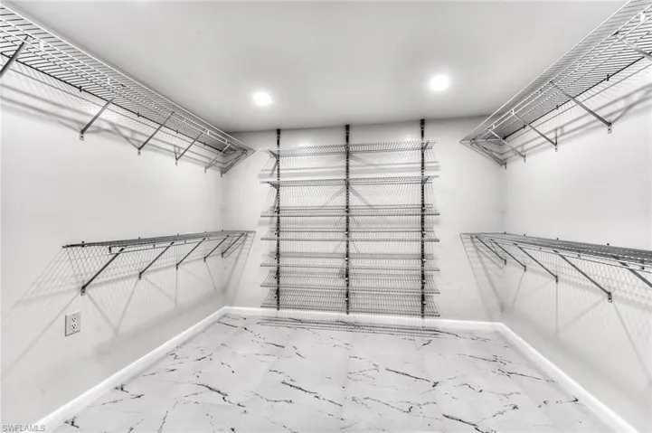 View of spacious closet