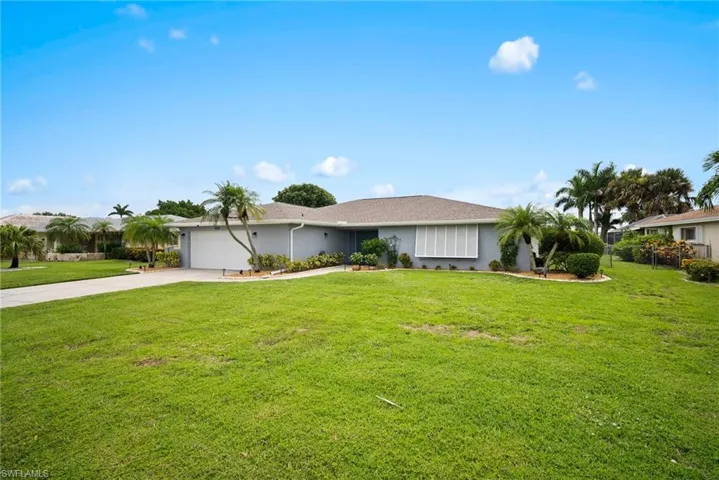 Huge front yard