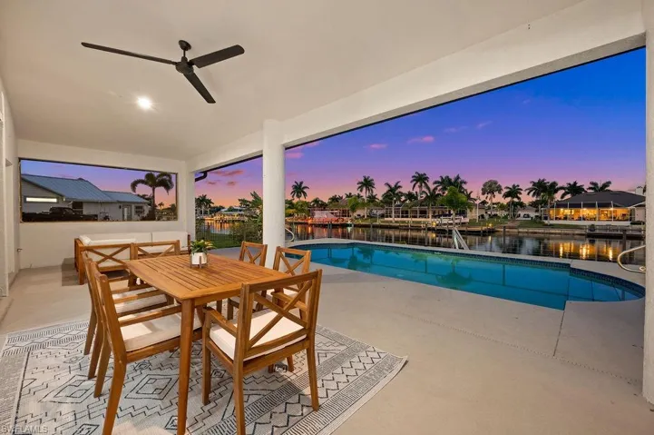 Enjoying indoor- outdoor living. It is the SW Florida way!