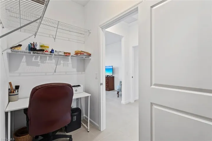 Large walk-in closet in primary bedroom