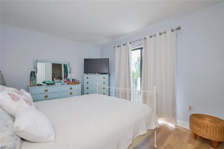Bedroom featuring light hardwood / wood-style floors