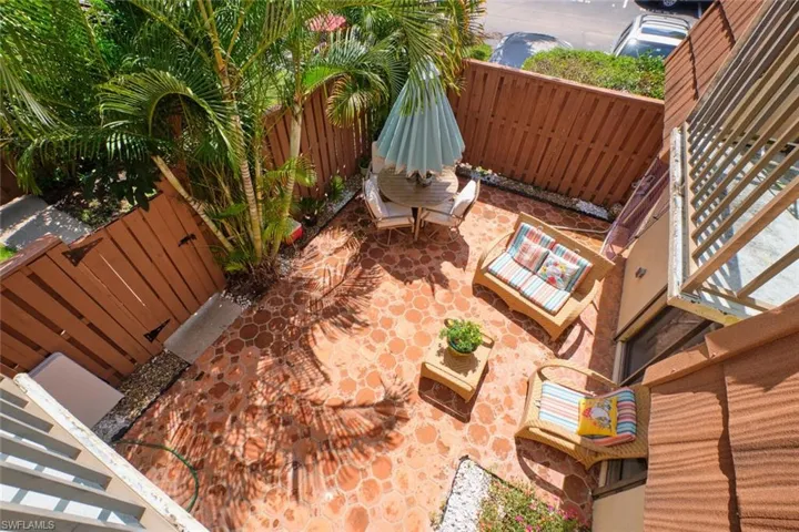 View of exterior courtyard