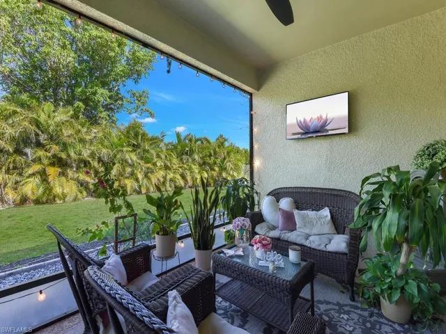 Picture Window Screen On Lanai