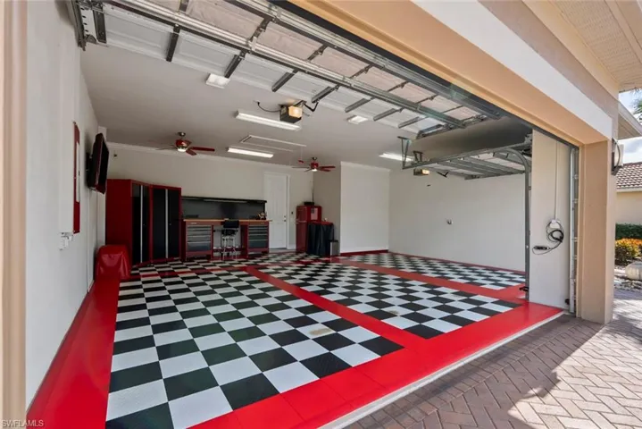 Custom garage flooring