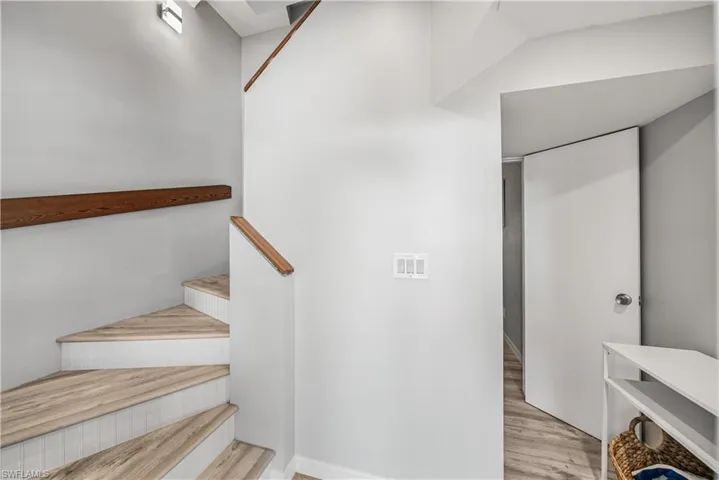 Stairway with LVP.