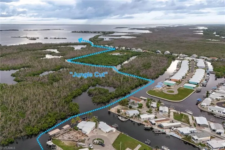 travel route to the back way to more fishing spots