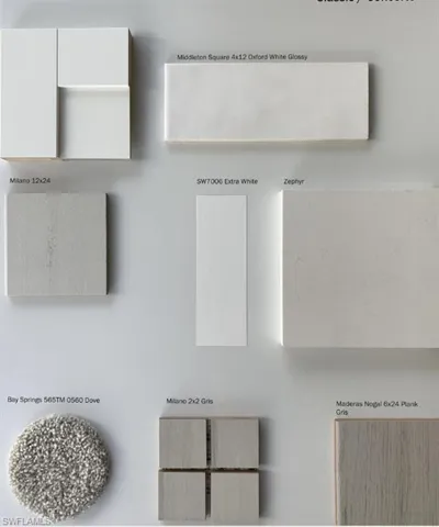 Design Selections.  Home is under construction and selections are subject to change