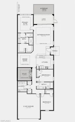 Structural options include: Outdoor kitchen rough-in, tray ceiling package, study with pocket doors,  laundry room sink, and additional drop-in sink in guest bathroom.
