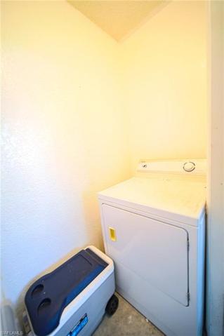 Dryer In Laundry Room On Screen-In Patio!