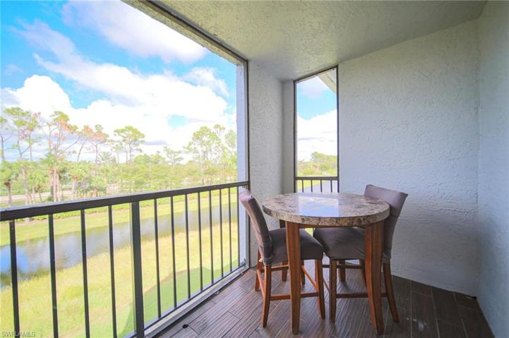 Screened-In Patio With A Lake View!