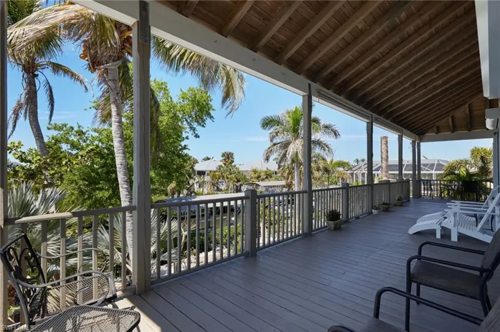 Expansive Deck Overlooking the Canal and Future Pool Area!