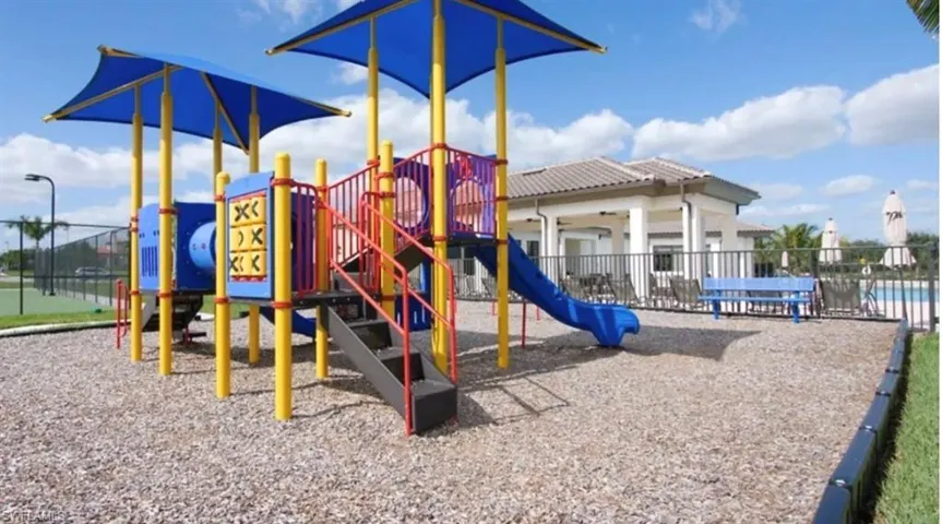 View of community playground