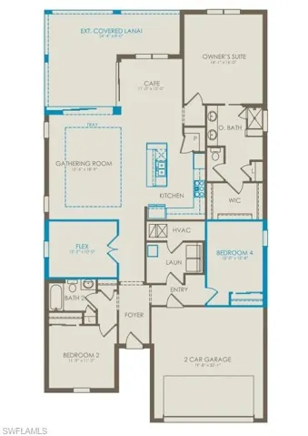 Floor plan with structurals