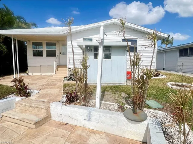 Rear patio