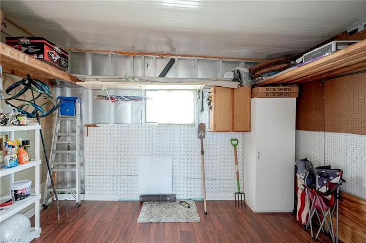 View of storage