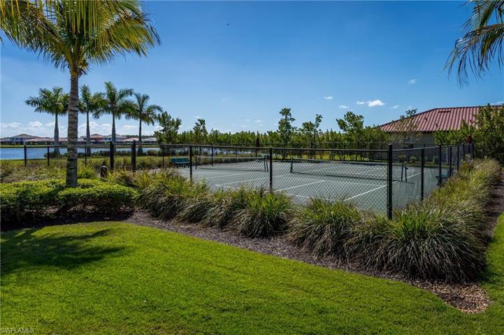 Pickleball courts with a lake view!