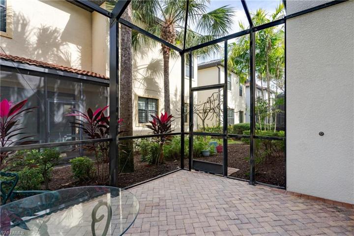 Pavered lanai