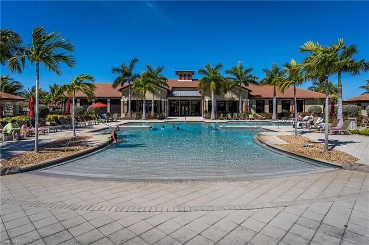 Huge community pool