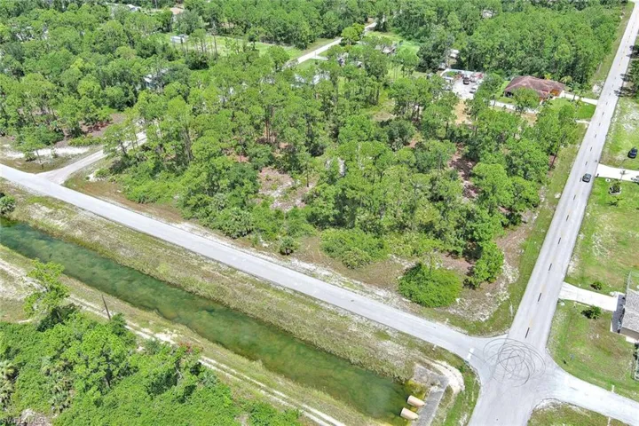 Aerial view of property's location