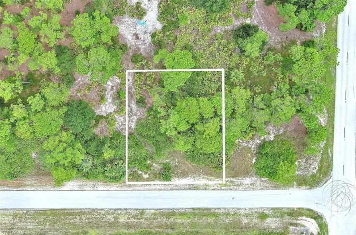 View of property location featuring property parcel outlined