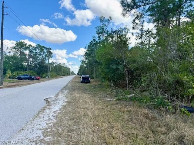 View of asphalt road
