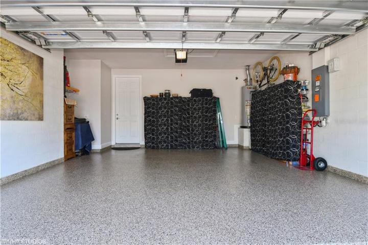 Brand new epoxy floor just installed