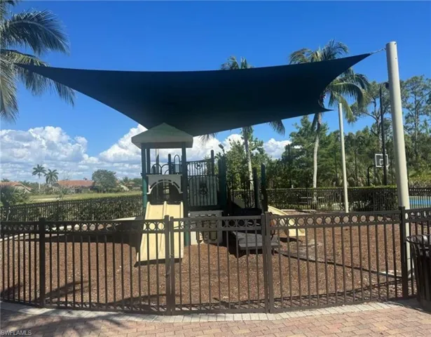 View of community jungle gym