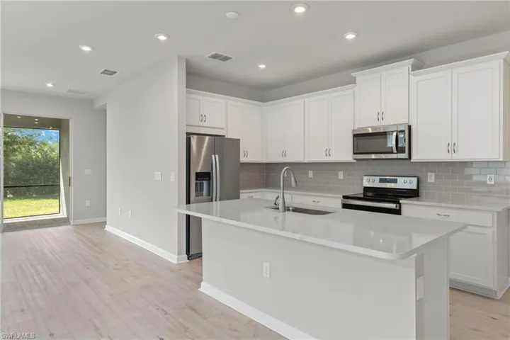 Kitchen Island View