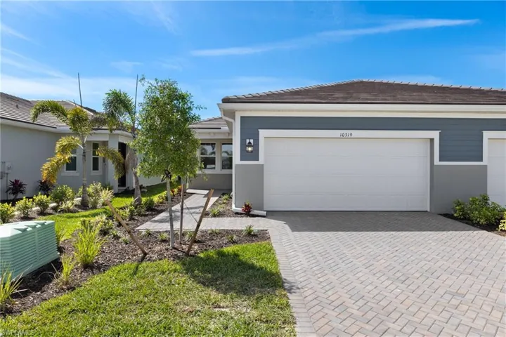 Coastal with Paver Driveway