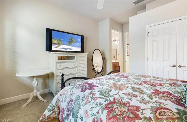 Carpeted Guest Room with ensuite bath