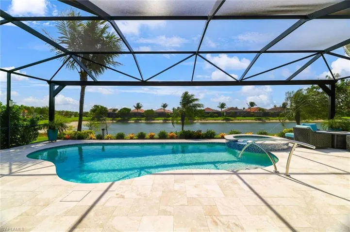 Travertine Pool Deck