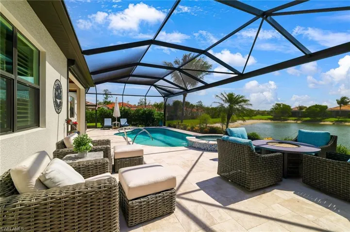 Travertine Pool Deck