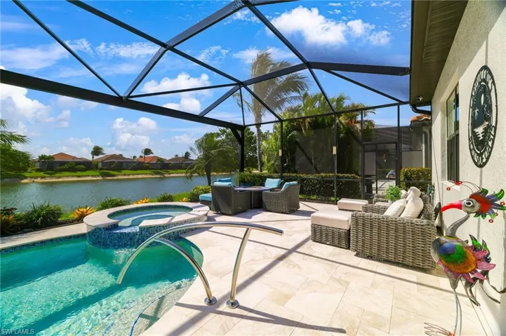 Travertine Pool Deck