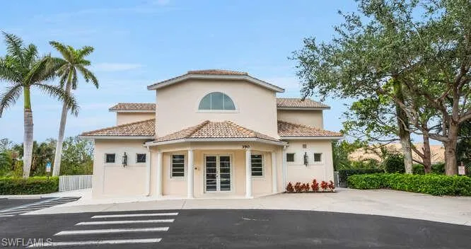 View of back of property
