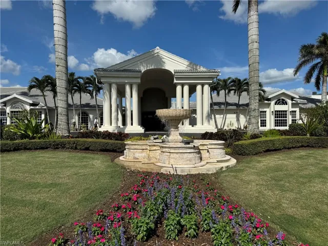 View of front of Clubhouse