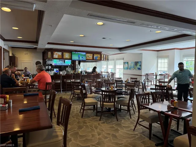 Clubhouse sports bar