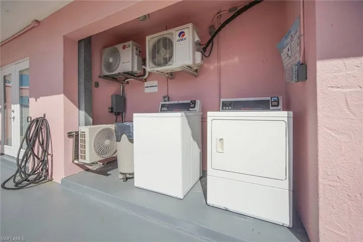 Shared laundry room