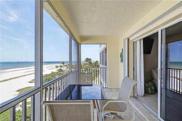 Spacious Tiled Balcony