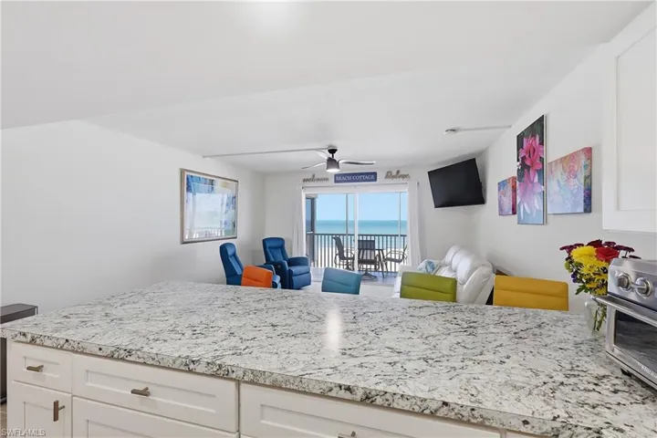 Look!  You can see the water from anywhere in the room!