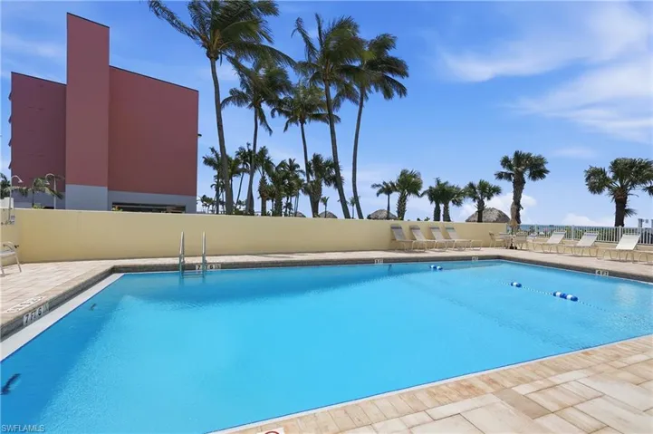 Huge pool for sunning and funning.